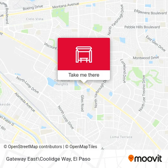 Mapa de Gateway East\Coolidge Way
