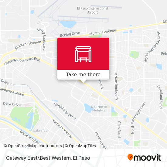 Gateway East\Best Western map