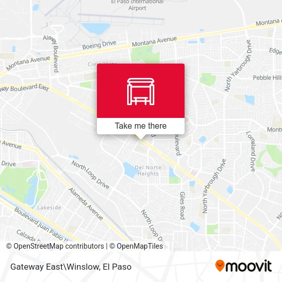 Mapa de Gateway East\Winslow