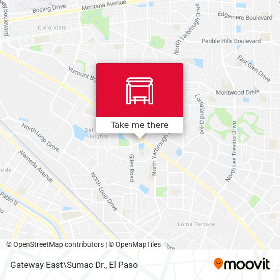 Gateway East\Sumac Dr. map