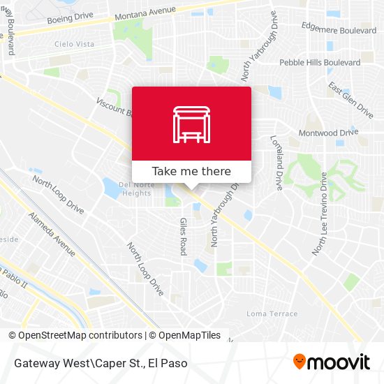 Mapa de Gateway West\Caper St.
