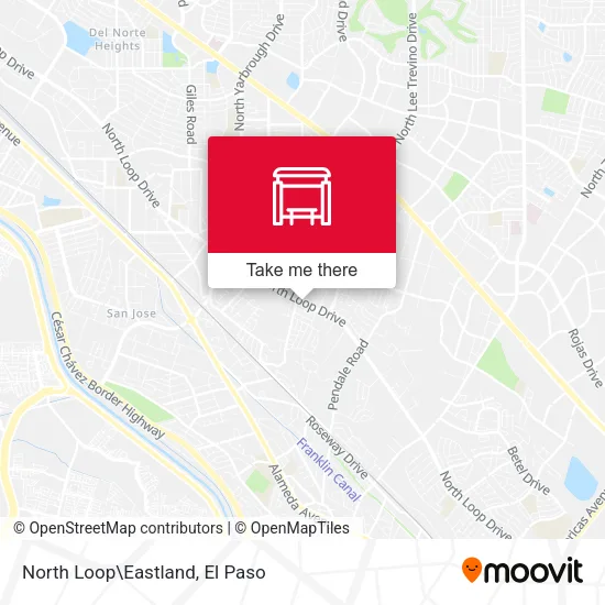 Mapa de North Loop\Eastland