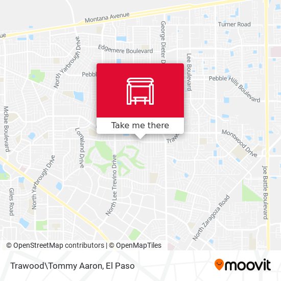 Trawood\Tommy Aaron map