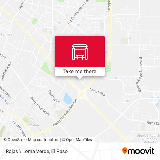 Rojas \ Loma Verde map