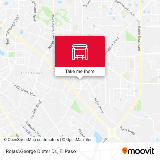 Rojas\George Dieter Dr. map