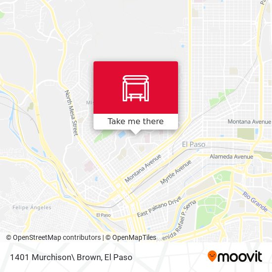 Mapa de 1401 Murchison\ Brown