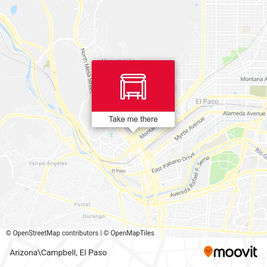 Mapa de Arizona\Campbell