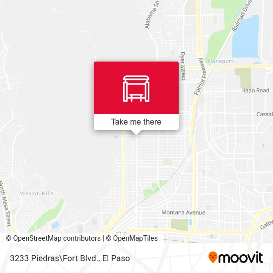 Mapa de 3233 Piedras\Fort Blvd.