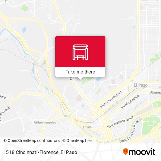 518 Cincinnati\Florence map