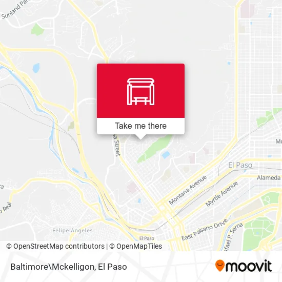 Baltimore\Mckelligon map
