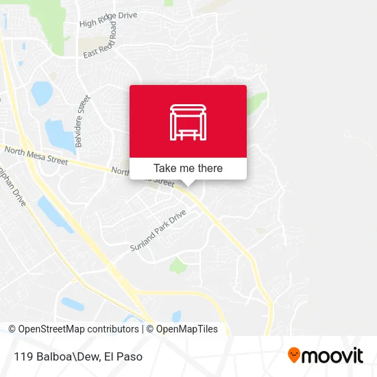 Mapa de 119 Balboa\Dew