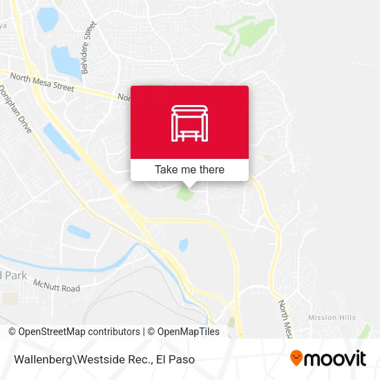 Mapa de Wallenberg\Westside Rec.