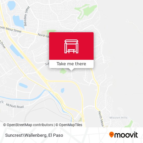 Suncrest\Wallenberg map