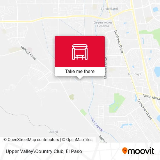 Mapa de Upper Valley\Country Club