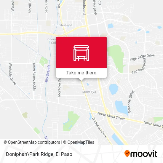 Mapa de Doniphan\Park Ridge