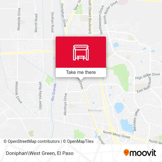 Mapa de Doniphan\West Green