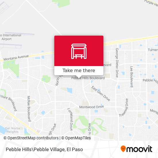 Pebble Hills\Pebble Village map