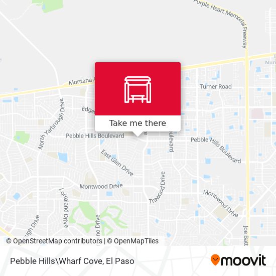 Pebble Hills\Wharf Cove map