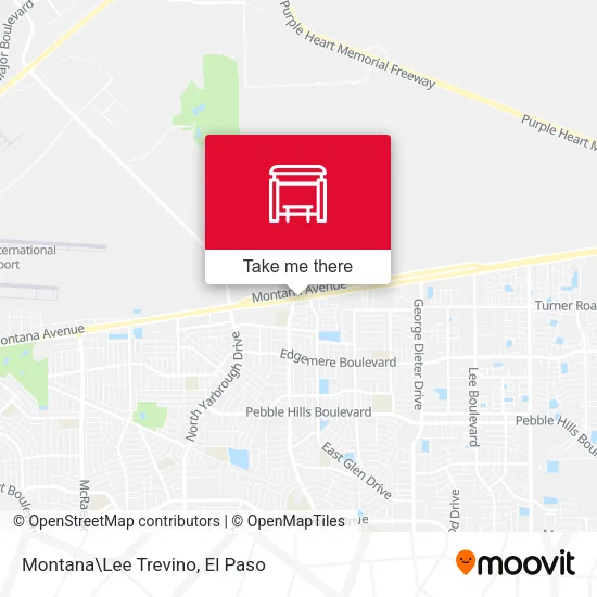 Mapa de Montana\Lee Trevino
