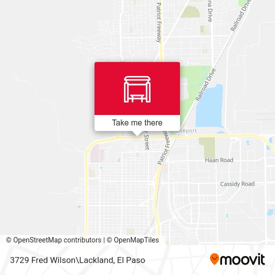 Mapa de 3729  Fred Wilson\Lackland