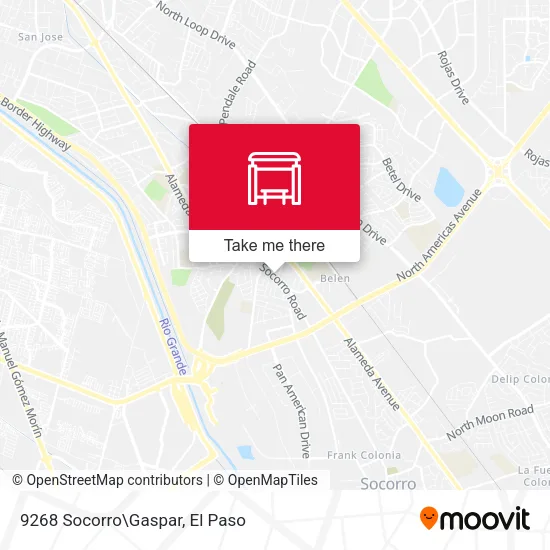 Mapa de 9268 Socorro\Gaspar