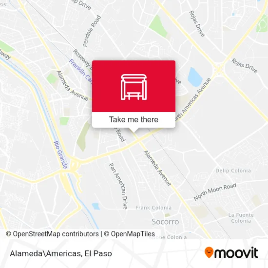 Mapa de Alameda\Americas