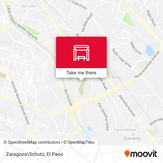 Mapa de Zaragoza\Schutz