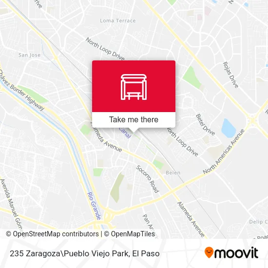 Mapa de 235 Zaragoza\Pueblo Viejo Park
