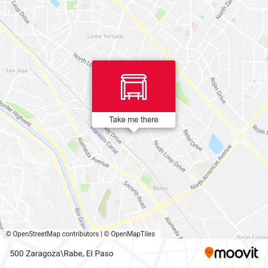Mapa de 500 Zaragoza\Rabe