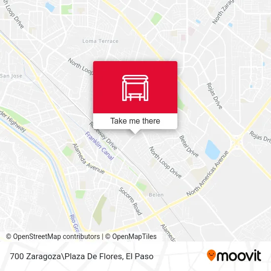 Mapa de 700 Zaragoza\Plaza De Flores