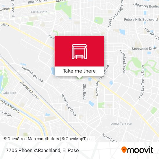 7705 Phoenix\Ranchland map