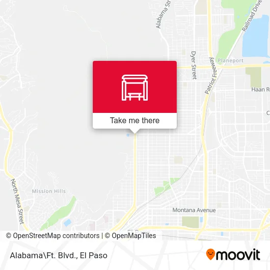 Mapa de Alabama\Ft. Blvd.