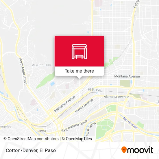 Mapa de Cotton\Denver