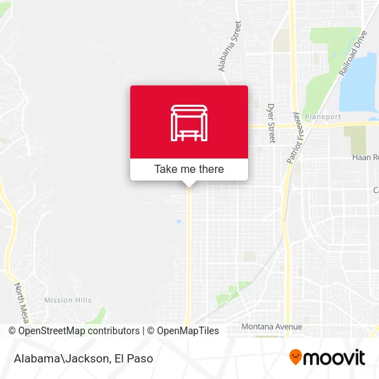 Mapa de Alabama\Jackson