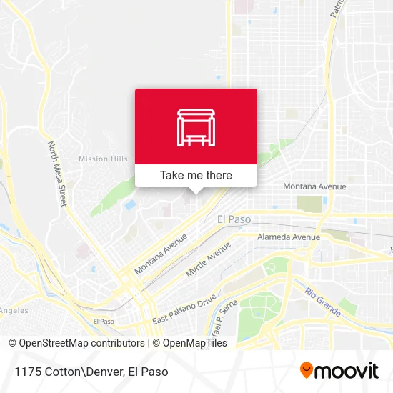 Mapa de 1175 Cotton\Denver