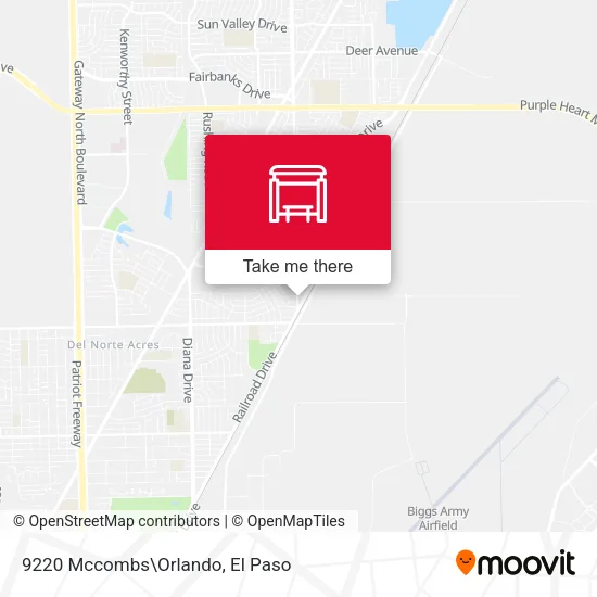 Mapa de 9220 Mccombs\Orlando