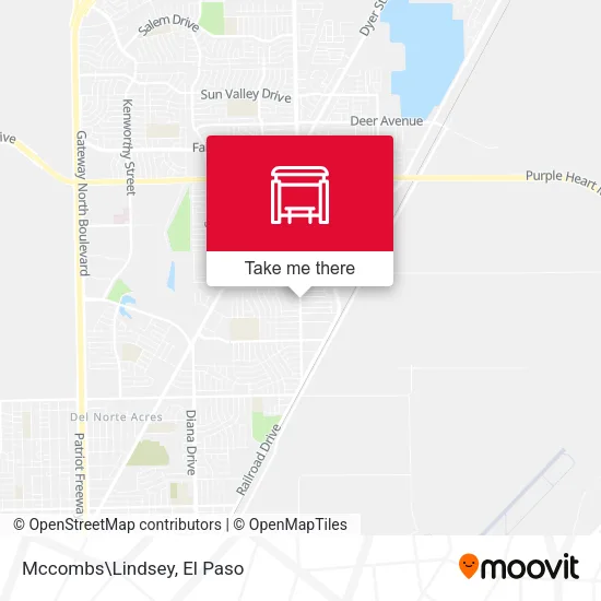 Mapa de Mccombs\Lindsey