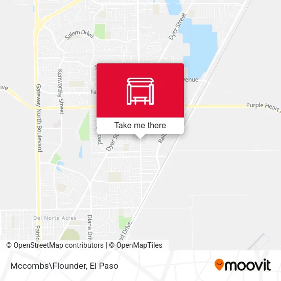 Mapa de Mccombs\Flounder