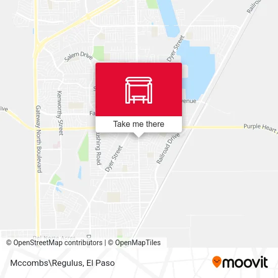 Mapa de Mccombs\Regulus