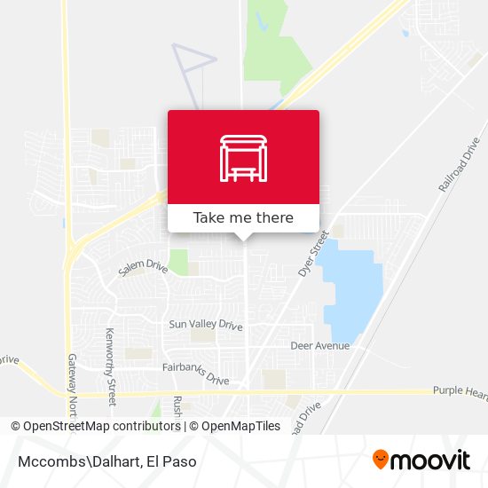 Mccombs\Dalhart map