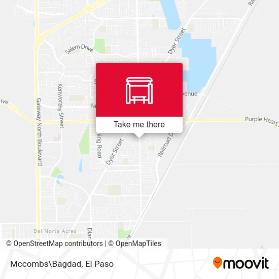 Mapa de Mccombs\Bagdad