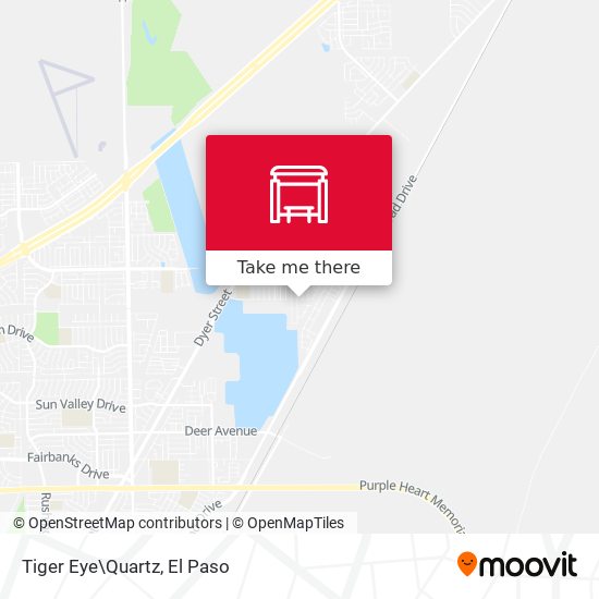 Tiger Eye\Quartz map