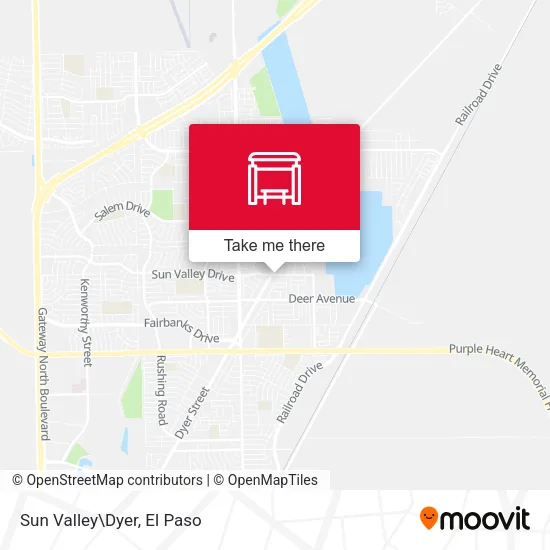 Mapa de Sun Valley\Dyer