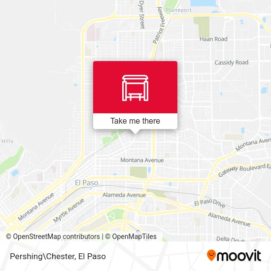 Mapa de Pershing\Chester