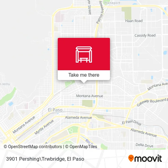 Mapa de 3901 Pershing\Trwbridge