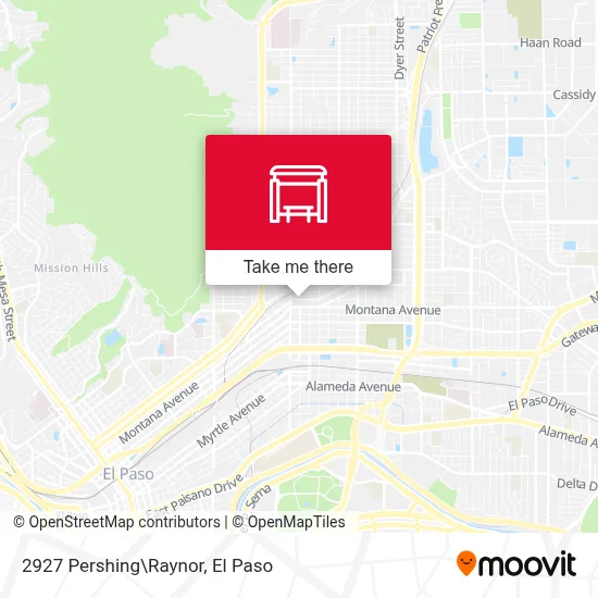 2927 Pershing\Raynor map