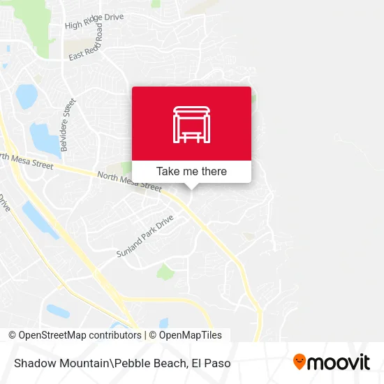 Mapa de Shadow Mountain\Pebble Beach