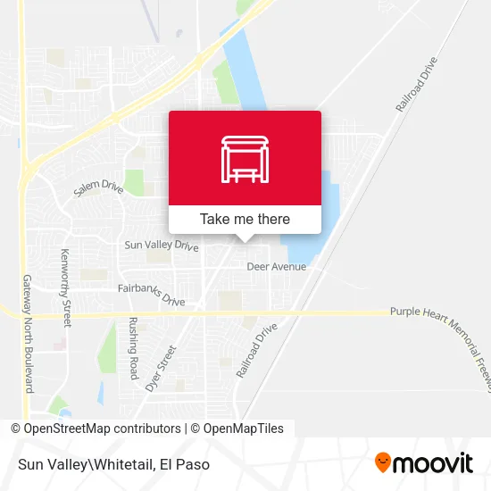 Mapa de Sun Valley\Whitetail