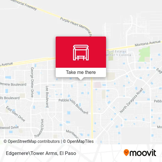 Edgemere\Tower Arms map