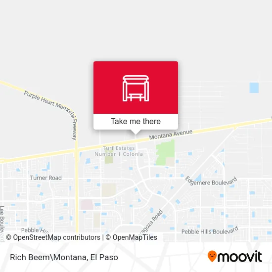Mapa de Rich Beem\Montana